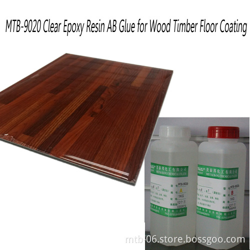 Automatic Anti-foaming, Automatic Level, Cured Without Ripples Epoxy Resin Coating and Paint Glue for Wood and Timber Floor